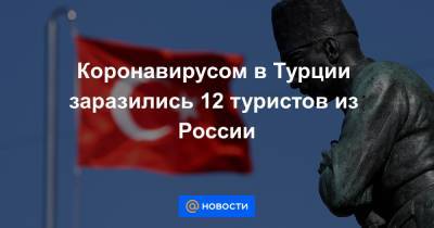 Коронавирусом в Турции заразились 12 туристов из России - news.mail.ru - Россия - Турция