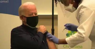Джон Байден - Джо Байден - Байден получил вторую дозу вакцины от COVID-19 - ren.tv - Сша
