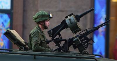 В оккупированном Россией Крыму военные проводят стрельбы - tsn.ua - Россия - республика Крым