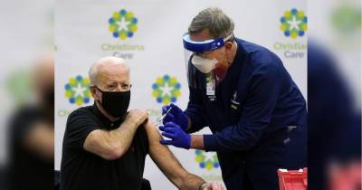 Джон Байден - Байден стал первым политиком, получившим вторую дозу прививки против коронавируса - fakty.ua - Сша - штат Делавэр - Wilmington