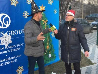 Андрей Стрихарский организовал новогодний праздник для детей - gordonua.com - Украина - Киев