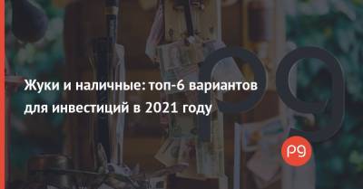 Жуки и наличные: топ-6 вариантов для инвестиций в 2021 году - thepage.ua - Украина - Сша