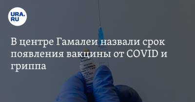 Александр Гинцбург - В центре Гамалеи назвали срок появления вакцины от COVID и гриппа - ura.news