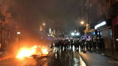 Беспорядки в Брюсселе: задержаны более 100 человек, есть раненые - sharij.net - Брюссель - Гвинея