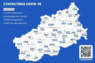 В Твери за сутки 68 человек заразились COVID-19 - tverigrad.ru - Тверь