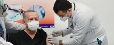 Реджеп Тайип Эрдоган - Эрдоган сделал прививку от COVID-19 китайской вакциной - runews24.ru - Турция - Анкара