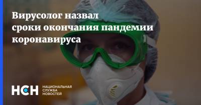 Владислав Жемчугов - Вирусолог назвал сроки окончания пандемии коронавируса - nsn.fm