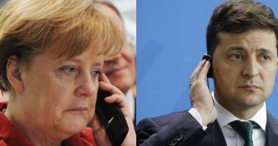 Владимир Зеленский - Ангела Меркель - Штеффен Зайберт - У Меркель рассказали, о чем удалось договориться на переговорах с Зеленским - focus.ua - Украина - Германия