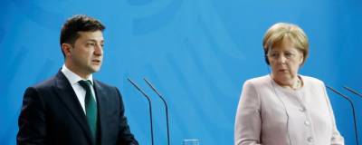 Владимир Зеленский - Ангела Меркель - Зеленский и Меркель обсудили ситуацию в Донбассе - runews24.ru - Украина - Германия