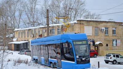 Голубой вагон: в Челябинске появился новый трамвай - newdaynews.ru - Челябинск - Челябинская обл.