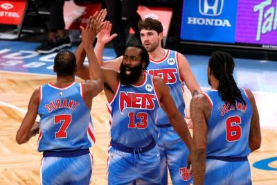 НБА: Харден феерично дебютировал за Бруклин, Детройт с Михайлюком обыграл Майами - news.bigmir.net - штат Индиана