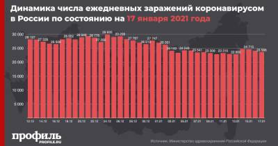 За сутки в России выявили 23586 новых случаев COVID-19 - profile.ru - Россия