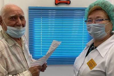 Прививку от коронавируса сделал 91-летний житель Домодедова - govoritmoskva.ru