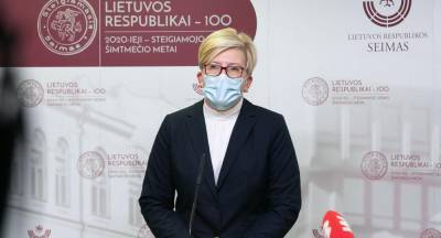 Премьер Литвы: Кабмин пока не будет рассматривать открытие магазинов - obzor.lt - Литва