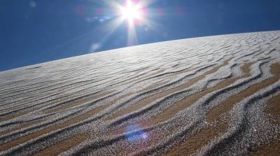 В пустыне на территории Алжира и Марокко выпал снег - belta.by - Минск - Марокко - Алжир - Алжирская Народная Демократическая Республика