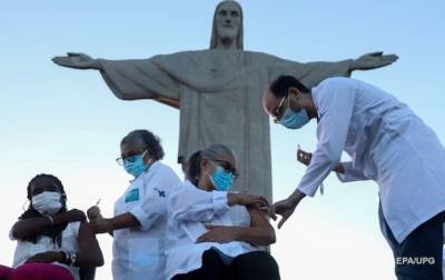 Бразилия начала вакцинацию препаратом Sinovac - korrespondent.net - Украина - Китай - Бразилия