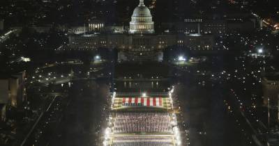 Джон Байден - Джо Байден - В Вашингтоне накануне инаугурации Байдена установили 200 тысяч флагов - tsn.ua - Сша - Вашингтон - Вашингтон