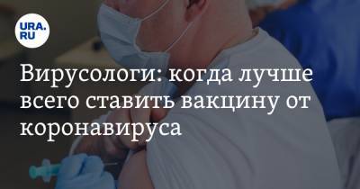 Александр Чепурнов - Вирусологи: когда лучше всего ставить вакцину от коронавируса - ura.news