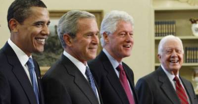 Джордж Буш - Возводят дома для бедных, пишут картины и выдают мемуары: чем занимаются четыре живые экс-президенты США - tsn.ua - Сша