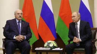 Владимир Путин - Александр Лукашенко - Путин и Лукашенко обсудили борьбу с коронавирусом и Союзное государство - 5-tv.ru - Россия - Белоруссия