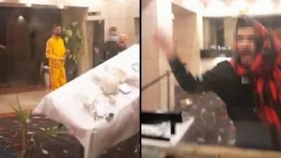Видео: вернувшиеся из Дубая израильтяне устроили дебош в отеле коронавируса - vesty.co.il - Израиль
