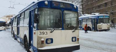 Подаренные Санкт-Петербургом троллейбусы начнут ездить по Петрозаводску в феврале - stolicaonego.ru - Санкт-Петербург - Петрозаводск