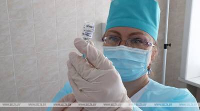 В Могилеве началась вакцинация работников здравоохранения от COVID-19 - belta.by