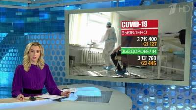 За сутки в России выявлено 21 127 новых случаев коронавируса - 1tv.ru - Россия