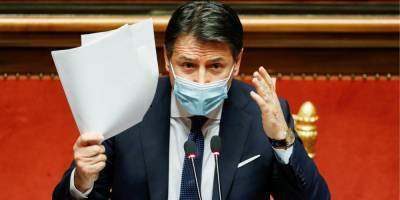 Джузеппе Конте - Джузеппе Конт - Серджо Маттарелл - Премьер-министр Италии Конте объявил об отставке - nv.ua - Италия