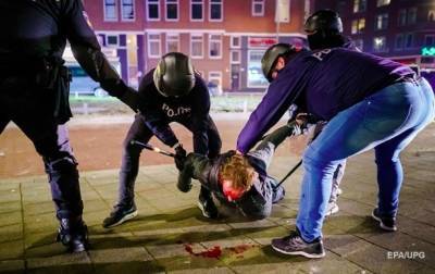 Коронабунт. Нидерланды охватили жесткие беспорядки - korrespondent.net - Голландия