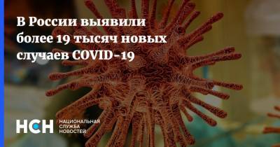 В России выявили более 19 тысяч новых случаев COVID-19 - nsn.fm - Россия
