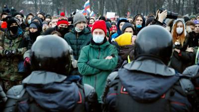 МВД: за участие в акции 23 января к ответственности привлечены 267 человек - vesti.ru - Москва