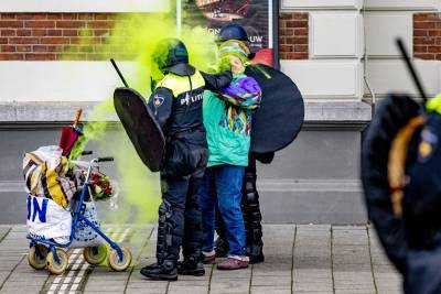 В Нидерландах полиция задержала более 50 участников незаконных акций - tvc.ru - Голландия