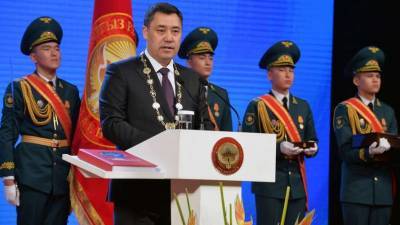 Садыр Жапаров - В Кыргызстане состоялась инаугурация нового президента - vchaspik.ua - Киргизия - Украина - Бишкек