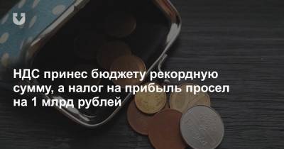НДС принес бюджету рекордную сумму, а налог на прибыль просел на 1 млрд рублей - news.tut.by