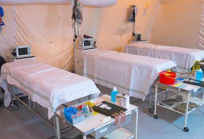Военные медики ЗВО развернули мобильный госпиталь на 200 койко-мест в Ленобласти - online47.ru - Ленобласть обл.