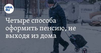 Четыре способа оформить пенсию, не выходя из дома - ura.news - Россия