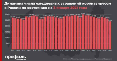 В России выявлен минимальный рост случаев коронавируса с 25 ноября - profile.ru - Россия