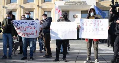 Дайте нам работать: представители ресторанов и туристического бизнеса вышли протестовать - sputnik-georgia.ru - Грузия - Тбилиси