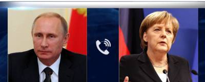 Владимир Путин - Ангела Меркель - Владимир Путин провел телефонный разговор с канцлером ФРГ Ангелой Меркель - runews24.ru - Россия - Германия