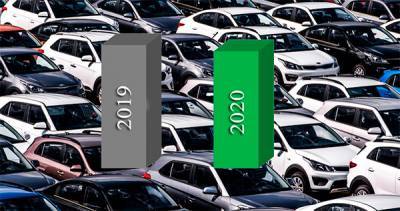 В 2020 украинцы приобрели и зарегистрировали на 3% меньше автомобилей, чем в прошлом году - bin.ua - Украина