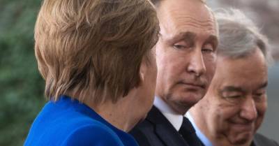 Владимир Путин - Ангела Меркель (Angela Merkel) - Меркель и Путин обсудили cовместное производство вакцины от Covid-19 - rus.delfi.lv - Россия - Германия - Латвия