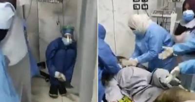 В египетской больнице врачи вручную качали кислород для больных COVID - ren.tv - Египет
