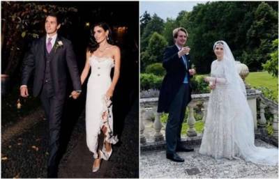 Роман Абрамович - 6 звездных пар, которые не побоялись сыграть свадьбу в 2020 году, и их шикарные наряды - skuke.net - Швейцария