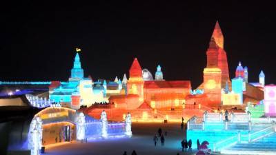 В Китае стартовал зимний фестиваль «Мир льда и снега». - riafan.ru - Китай