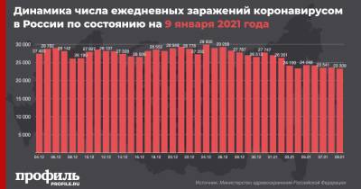 За сутки в России выявили 23309 новых случаев коронавируса - profile.ru - Россия