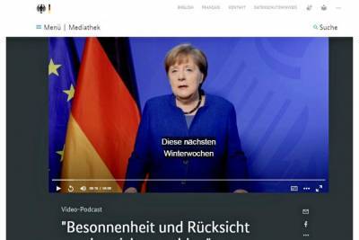 Меркель считает, что следующие недели будут самыми тяжелыми для Германии - aussiedlerbote.de - Германия