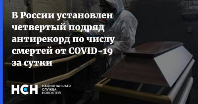 В России установлен четвертый подряд антирекорд по числу смертей от COVID-19 за сутки - nsn.fm - Россия