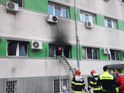 В пожаре в румынской COVID-больнице погибли по меньшей мере 9 человек - unn.com.ua - Украина - Киев - Румыния - Констанца