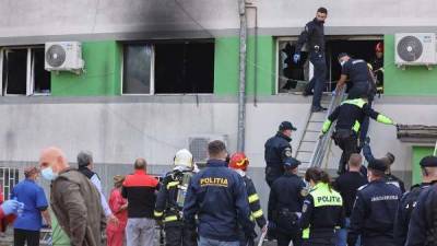 Девять человек стали жертвами пожара в румынском COVID-госпитале - runews24.ru - Румыния - Констанца